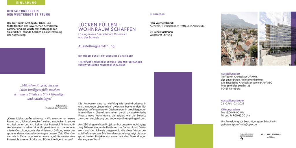 Gestalungspreisflyer